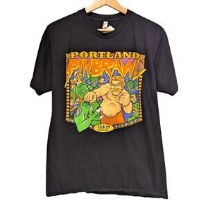 Portland Pinbrawl Graphic Tee